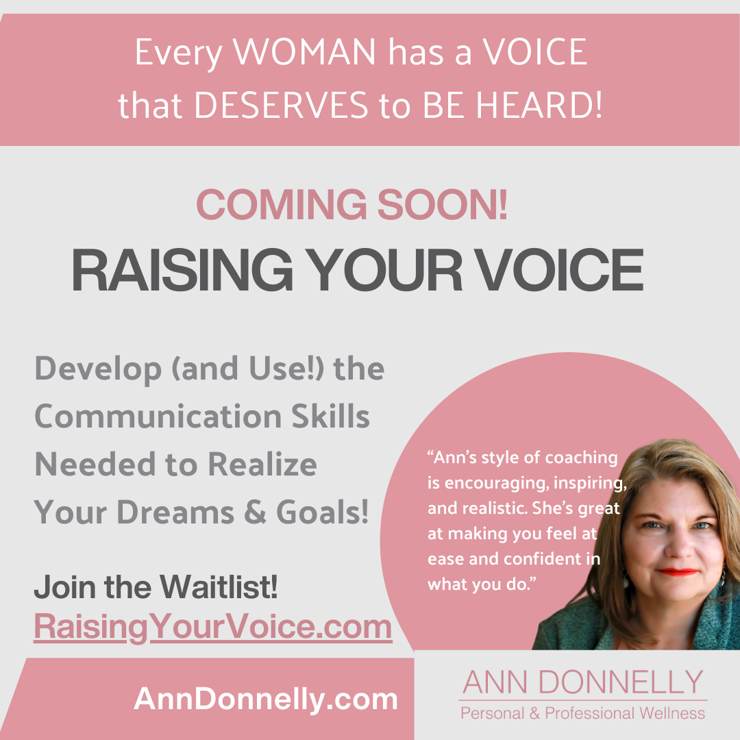 Every WOMAN has a VOICE that DESERVES to BE HEARD! Coming Soon! Raising Your Voice. Joing the Waitlist raisingyourvoice.com