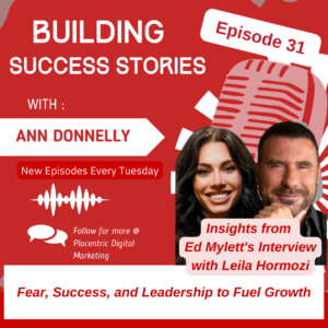 Fear, Success, and Leadership to Fuel Growth Episode 31 of Building Success Stories podcast