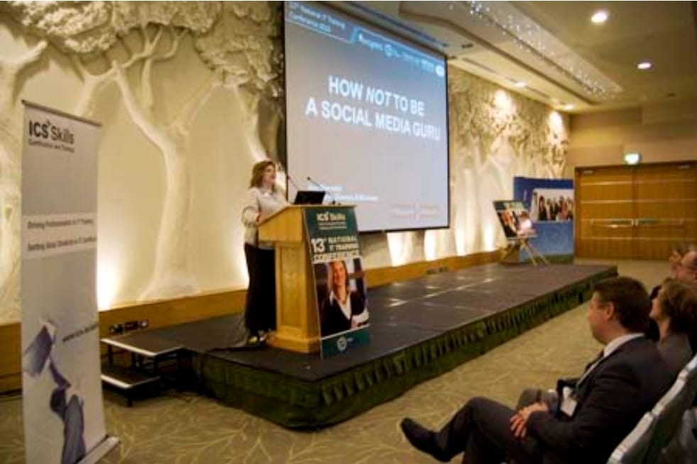 Ann Donnelly Speaking at the Irish Computer Society Annual Conference