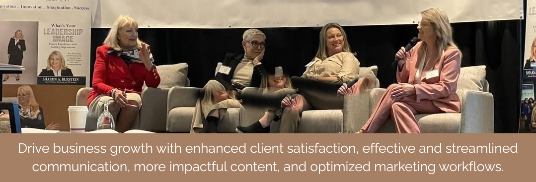 Drive business growth with enhanced client satisfaction, effective and streamlined communication, more impactful content, and optimized marketing workflows.